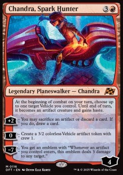 Chandra, Spark Hunter⁣ - Aetherdrift⁣ (Mythic)⁣ [116]