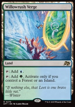 Willowrush Verge - Aetherdrift (Rare) [DFT-270]