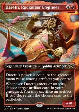 Daretti, Rocketeer Engineer - Aetherdrift: Extras (Rare) [XDFT-358]
