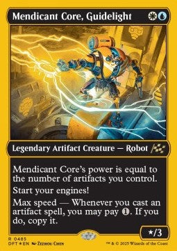 Mendicant Core, Guidelight - Aetherdrift: First-Place (Rare) [DFTFP-485]