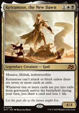 Ketramose, the New Dawn⁣ - Aetherdrift⁣ (Mythic)⁣ [209]