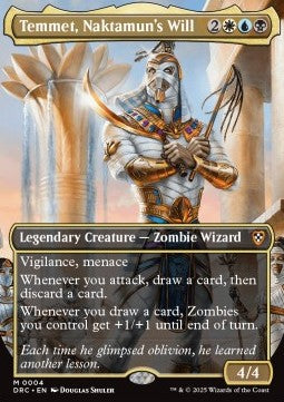 Temmet, Naktamun's Will⁣ - Commander: Aetherdrift⁣ (Mythic)⁣ [4]