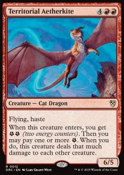 Territorial Aetherkite⁣ - Commander: Aetherdrift⁣ (Rare)⁣ [12]