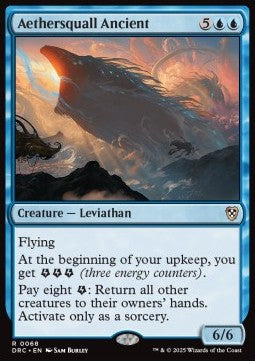 Aethersquall Ancient - Commander: Aetherdrift (Rare) [DRC-68]