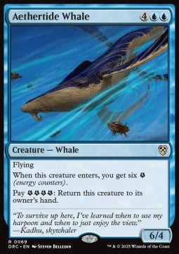 Aethertide Whale⁣ - Commander: Aetherdrift⁣ (Rare)⁣ [69]