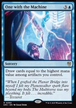 One with the Machine⁣ - Commander: Aetherdrift⁣ (Rare)⁣ [80]