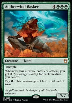 Aetherwind Basker⁣ - Commander: Aetherdrift⁣ (Mythic)⁣ [107]