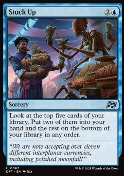 Stock Up⁣ - Aetherdrift⁣ (Uncommon)⁣ [67]