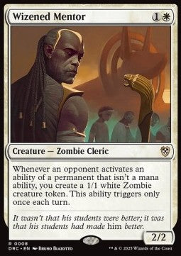 Wizened Mentor⁣ - Commander: Aetherdrift⁣ (Rare)⁣ [8]