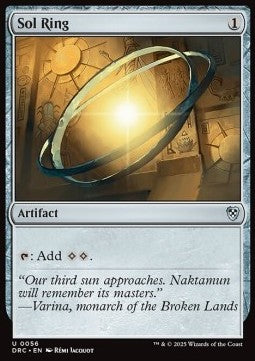 Sol Ring (V.1) - Commander: Aetherdrift (Uncommon) [DRC-56]
