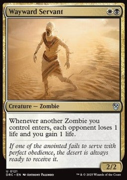 Wayward Servant⁣ - Commander: Aetherdrift⁣ (Uncommon)⁣ [121]