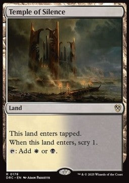 Temple of Silence⁣ - Commander: Aetherdrift⁣ (Rare)⁣ [178]
