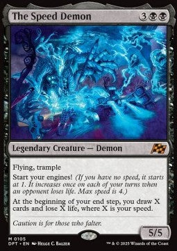 The Speed Demon - Aetherdrift (Mythic) [DFT-105]