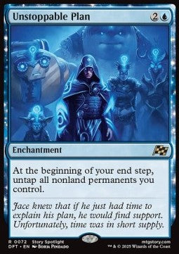 Unstoppable Plan - Aetherdrift (Rare) [DFT-72]