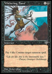 Withering Boon - Mirage (Uncommon)