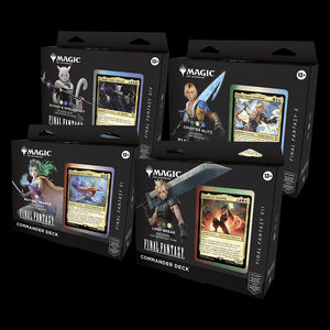 Commander: Magic: The Gathering - FINAL FANTASY: Deck Set⁣ - Commander: Magic: The Gathering - FINAL FANTASY