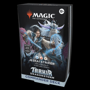 Commander: Tarkir: Dragonstorm: "Jeskai Striker" Commander Deck⁣ - Commander: Tarkir: Dragonstorm