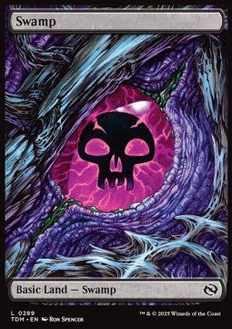 Swamp⁣ - Tarkir: Dragonstorm: Extras⁣ (Land)⁣ [289]