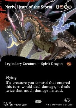 Neriv, Heart of the Storm (V.2) - Tarkir: Dragonstorm: Extras (Mythic) [XTDM-366]