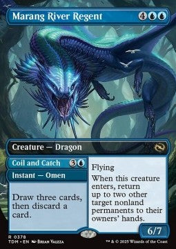 Marang River Regent // Coil and Catch⁣ - Tarkir: Dragonstorm: Extras⁣ (Rare)⁣ [378]