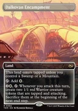 Dalkovan Encampment - Tarkir: Dragonstorm: Extras (Rare) [XTDM-394]