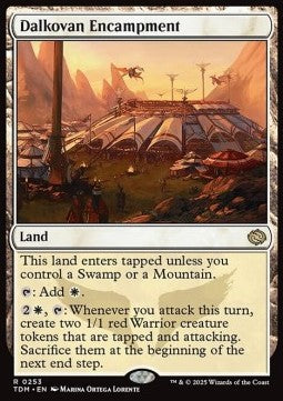 Dalkovan Encampment - Tarkir: Dragonstorm (Rare) [TDM-253]