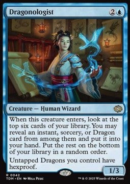 Dragonologist - Tarkir: Dragonstorm (Rare) [TDM-42]