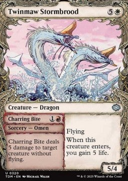Twinmaw Stormbrood // Charring Bite - Tarkir: Dragonstorm: Extras (Uncommon) [XTDM-320]