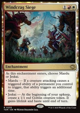 Windcrag Siege - Tarkir: Dragonstorm (Rare) [TDM-235]