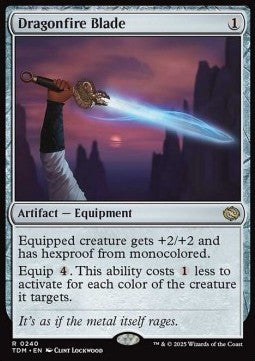 Dragonfire Blade - Tarkir: Dragonstorm (Rare) [TDM-240]