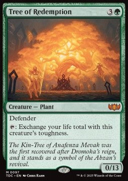 Tree of Redemption - Commander: Tarkir: Dragonstorm (Mythic) [TDC-97]