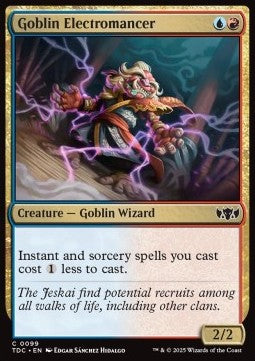 Goblin Electromancer⁣ - Commander: Tarkir: Dragonstorm⁣ (Common)⁣ [99]
