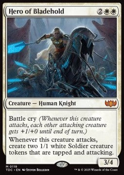 Hero of Bladehold⁣ - Commander: Tarkir: Dragonstorm⁣ (Mythic)⁣ [119]