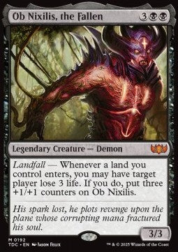 Ob Nixilis, the Fallen - Commander: Tarkir: Dragonstorm (Mythic) [TDC-192]