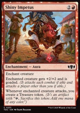 Shiny Impetus - Commander: Tarkir: Dragonstorm (Common) [TDC-231]