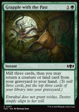 Grapple with the Past - Commander: Tarkir: Dragonstorm (Common) [TDC-257]