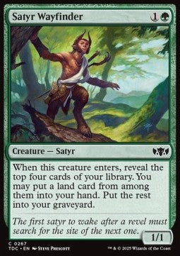 Satyr Wayfinder - Commander: Tarkir: Dragonstorm (Common) [TDC-267]