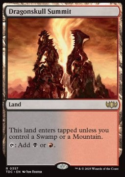 Dragonskull Summit⁣ - Commander: Tarkir: Dragonstorm⁣ (Rare)⁣ [357]