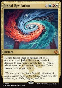 Jeskai Revelation - Tarkir: Dragonstorm (Mythic) [TDM-196]