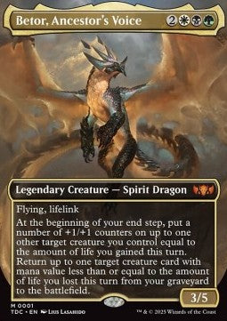 Betor, Ancestor's Voice - Commander: Tarkir: Dragonstorm (Mythic) [TDC-1]