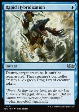 Rapid Hybridization - Commander: Tarkir: Dragonstorm (Uncommon) [TDC-162]