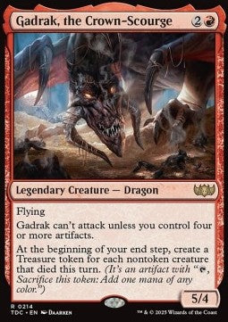 Gadrak, the Crown-Scourge⁣ - Commander: Tarkir: Dragonstorm⁣ (Rare)⁣ [214]