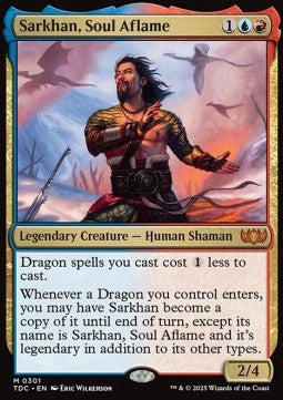 Sarkhan, Soul Aflame - Commander: Tarkir: Dragonstorm (Mythic) [TDC-301]