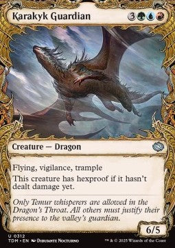 Karakyk Guardian - Tarkir: Dragonstorm: Extras (Uncommon) [XTDM-312]
