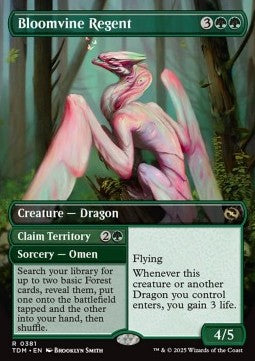 Bloomvine Regent // Claim Territory - Tarkir: Dragonstorm: Extras (Rare) [XTDM-381]