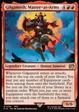 Gilgamesh, Master-at-Arms - Magic: The Gathering - FINAL FANTASY (Rare) [FIN-139]