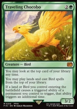 Traveling Chocobo - Magic: The Gathering - FINAL FANTASY (Mythic) [FIN-210]