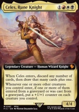 Celes, Rune Knight (V.1) - Commander: Magic: The Gathering - FINAL FANTASY: Extras (Mythic) [XFIC-167]
