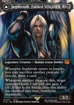 Sephiroth, Fabled SOLDIER // Sephiroth, One-Winged Angel (V.1) - FINAL FANTASY: Extras (Mythic) [XFIN-317]