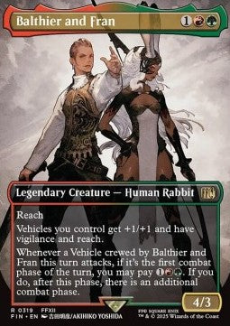 Balthier and Fran (V.1) - FINAL FANTASY: Extras (Rare) [XFIN-319]